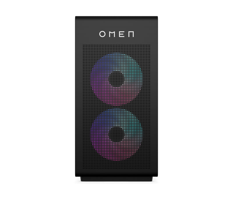 OMEN 35L Gaming Desktop GT16-0066m PC. Windows 11 Home. AMD Ryzen™ 7. 16GB RAM. 1TB SSD. NVIDIA® GeForce RTX™ 4060. Black