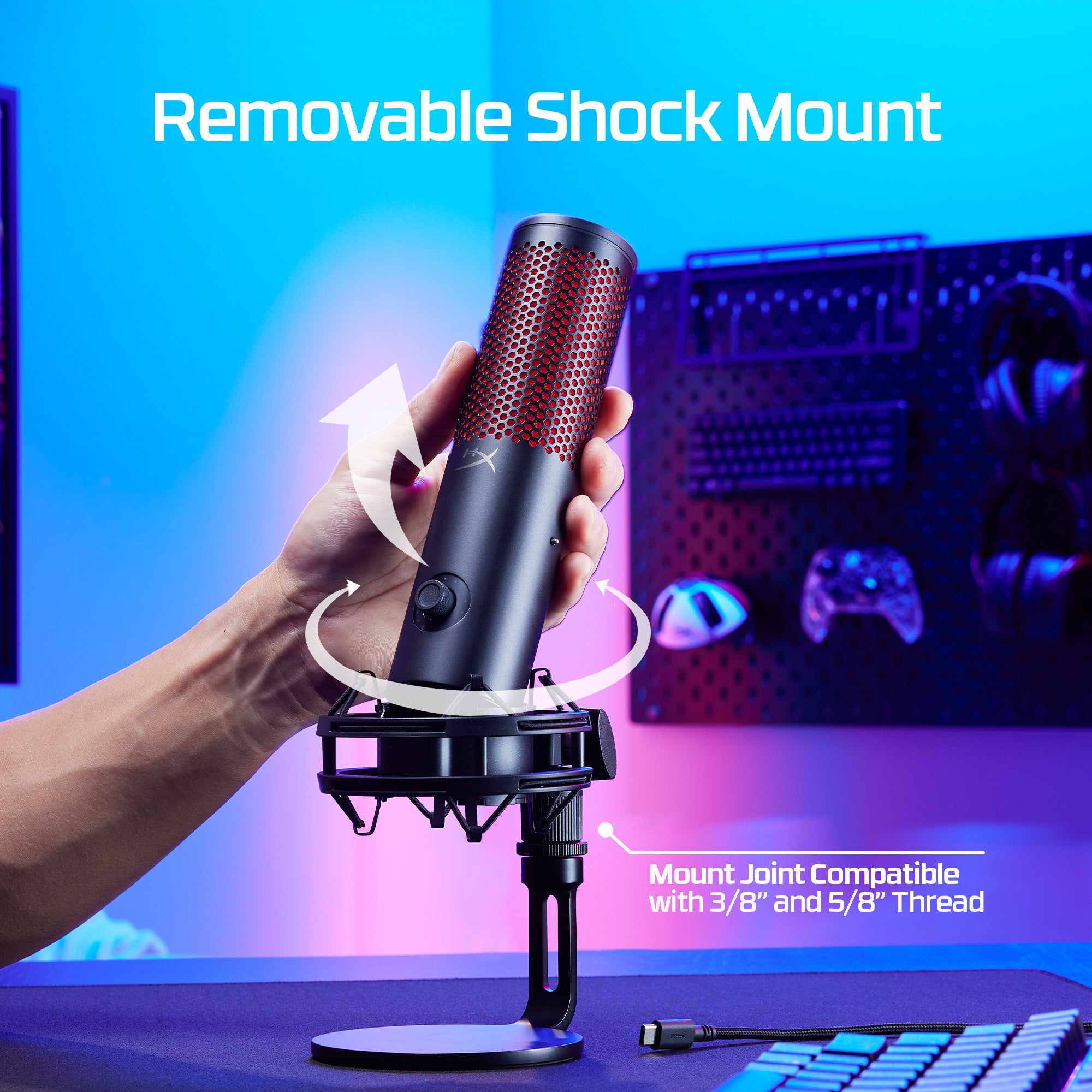 HyperX QuadCast 2 – USB Microphone - Image 7
